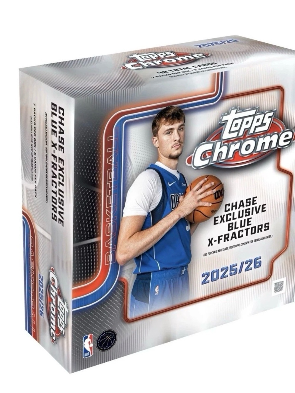 Topps 2025-26 Chrome Basketball Mega Box - Factory Sealed